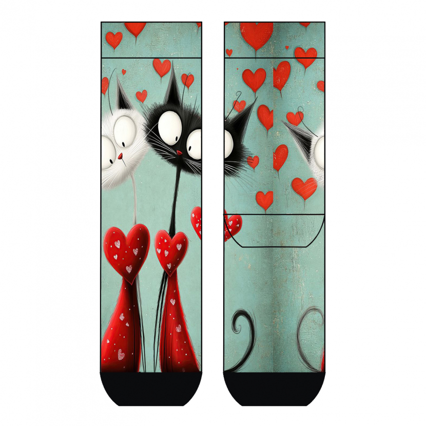 Cool 7 - Unisex One Size (36/41) - Print Socken - Runddruck Motiv: C5384